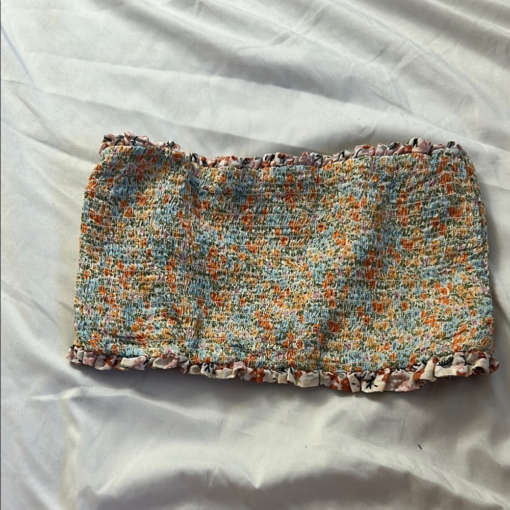 Floral Textured Women's Skirt